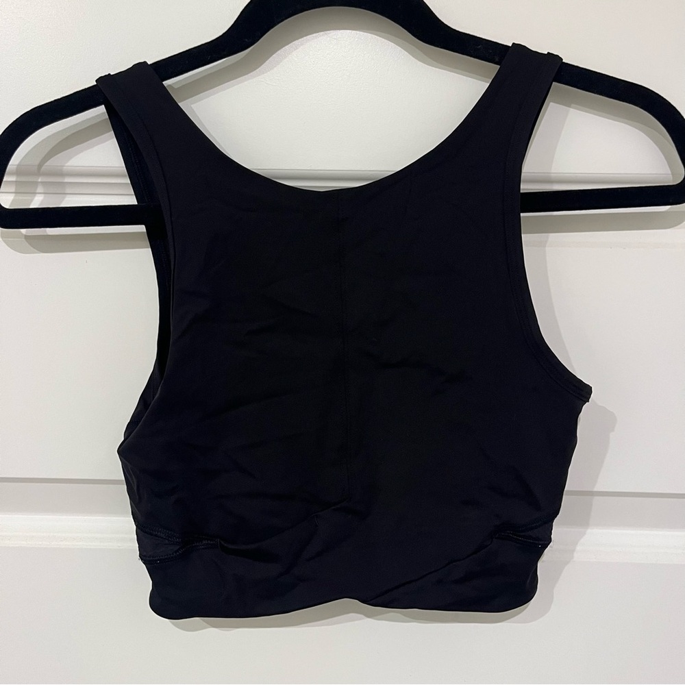 lululemon athletica Black Crop Top